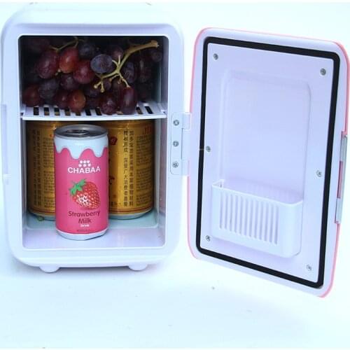 ZK30 Dual-Use 4L Home Car Use Refrigerators Mini Portable Refrigerators Freezer Multi-Function Cooling Warmer Box Auto