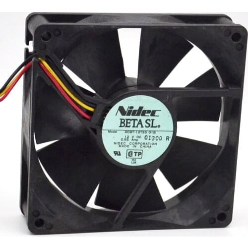 New 9cm 90mm chassis cooling fan 12V 0.55A D09T-12TS3-01B double ball 92 * 92 * 25mm
