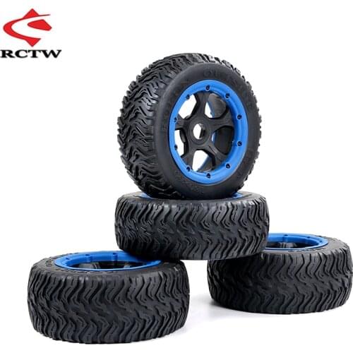 On-road Front 180X60 Rear 180X70 Wheel Tyre Assembly for Whole Vehicle 1/5 HPI ROFUN BAHA KM ROVAN BAJA 5T 5SC 5FT Rc Car Parts