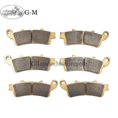 Motorcycle Front / Rear Brake Pads For Honda NT 650 V Deauville 2002-2005 Interceptor VFR 800 Fi 1998-2005 VFR 800 A 2002-2005