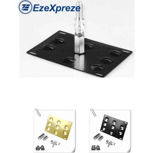 Front Bumper Tow Hook License Plate Mount Bracket Holder For BMW Toyota Honda BENZ AUDI LANSER Car Accessories