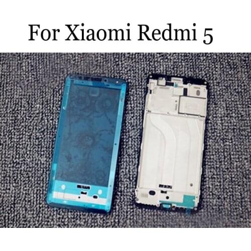Original LCD Holder Screen Front Frame For Xiaomi Redmi 5 Housing Case Middle Frame For Xiaomi Redmi 5 Spare Parts Redmi5