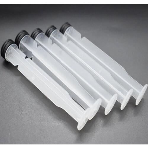 Convenience Use Plastic Tube Piston For 10cc Tube Solder Flux Solder Paste Soldering Repair Tools Use 559 233 UV Tube MECHANIC