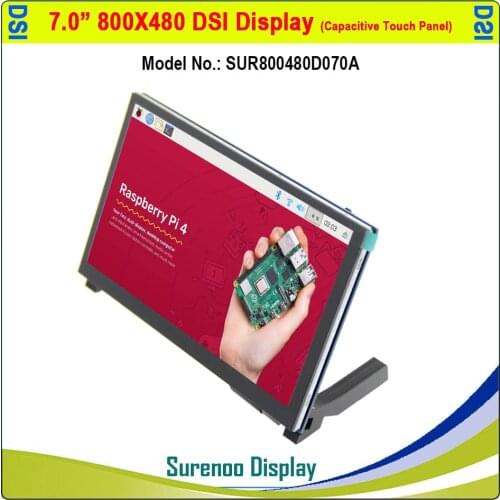 7.0" 7 inch 800*480 TFT MIPI DSI Multi-Touch Capacitive Touch Panel LCD Module Display Monitor Screen for Raspberry Pi