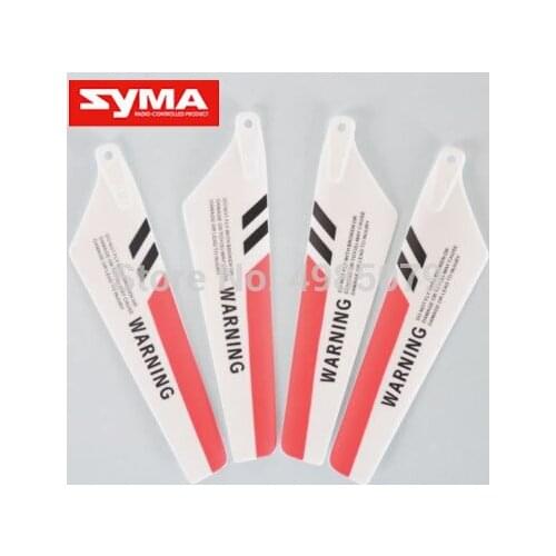 SYMA S107G-02 Propeller 2A+2B CW CCW Blade Red Color S107 S107G RC Mini Helicopter Replacement Spare Parts Original Wing