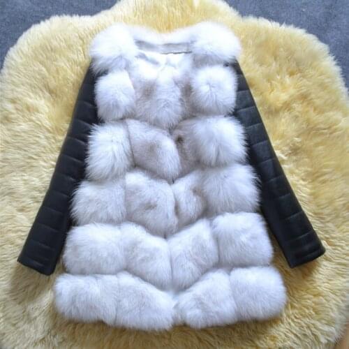 UPPIN Black Fur Coats