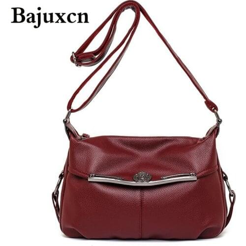 High Quality Soft PU Leather Shoulder Bag New Luxury Handbags Women Bags Designer Solid Crossbody Bags for Women 2020 Sac A Main