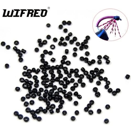 1Pack=400pcs 2mm Fly Tying Small Beads Sinking Cramic Mimic Nymph Head Crab Shrimp Bee Fly Eyes Scub Belly Fishing Material