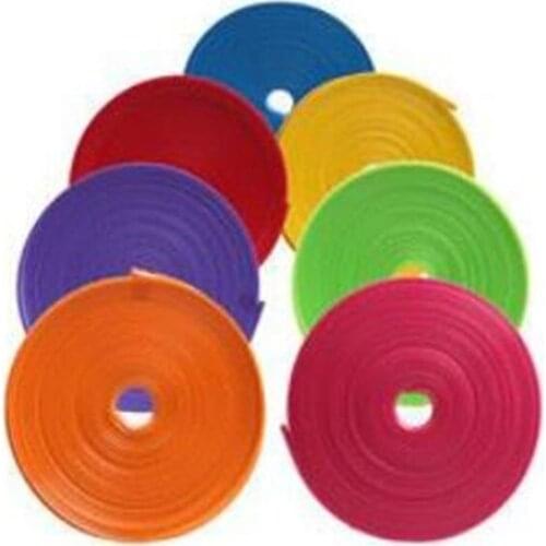 50pcs/lot Car Style High Quality 8M Rim Wheel Hub Stickers Decorative Strips Tire Protection Ring Anti-collision Bar Sticker