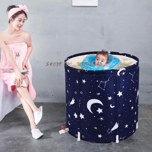 Large Bath Tub Adult Foldable Bath Tub Household Bath Tub Adult Bath Tub Portable Artifact