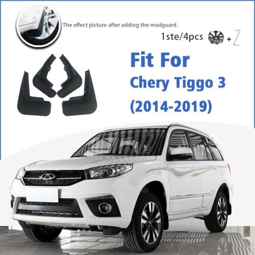 Mudguard For Chery Tiggo3 Tiggo 3 2014-2019 Front Rear Mudflaps Mudguards Car Accessories Splash Guard Fender 2015 2016 2018