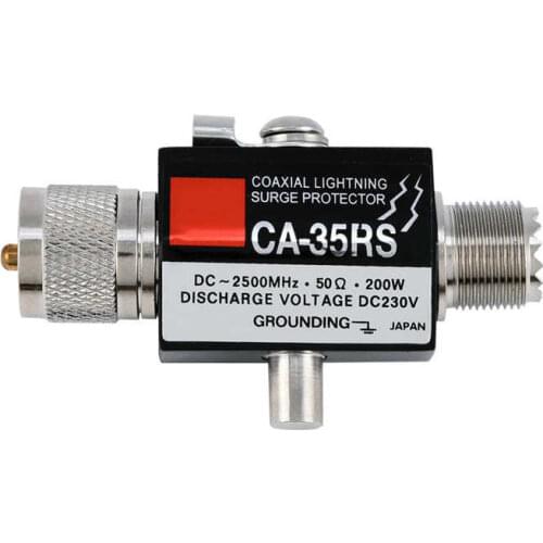 CA-35RS Coaxial Lightning Surge Protector Arrester Male to Female UHF connector 0-3000MHz