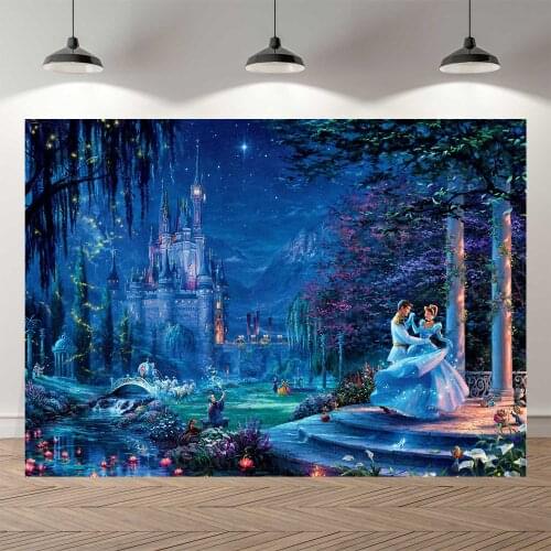 SeekPro Fairy Collection Painted Look Backgrounds Inspired by great moments famous Cartoon movies Beauty Photography Backdrops