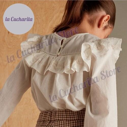 Maycaur White Blouses For Girls