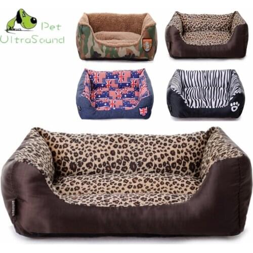 ULTRASOUND PET Dog Kennel Soft Dog Beds Puppy Cat Bed Pet House For Small Medium Dog Pad Winter Warm Pet Cushion Animals House