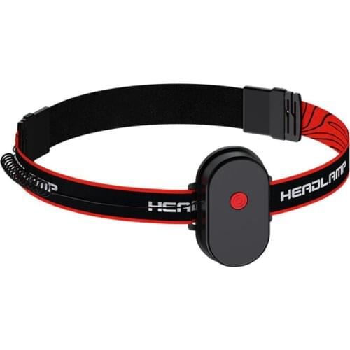 COB Adjustable Elastic Headlamp Strap Camping Hiking Headlight Runner Torch for Running Fishing Outdoor Walking