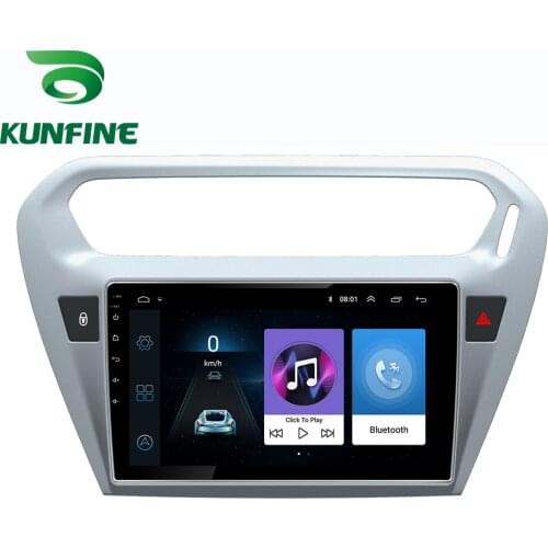 Octa Core 1024*600 Android10.0 Car DVD GPS Navigation Player Deckless Car Stereo For Peugeot 301 14/ Citroen Elysee 13-18 Radio