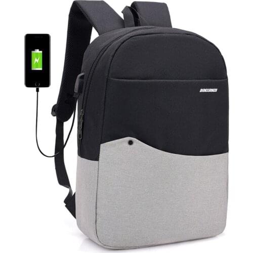 Couple backpack for teen School Backpacks For Boy Student Daypack with USB Charging Port School Bag Schoolbags mochila infantil