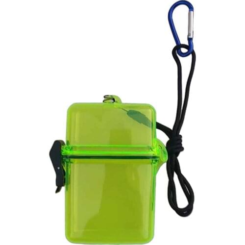 Waterproof Dry Box Container Clip for Scuba Diving Snorkel Kayak