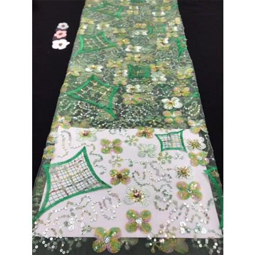 African sequin lace fabric wedding dress 2020 high quality French lace fabric fashion Nigeria lace fabric J36501