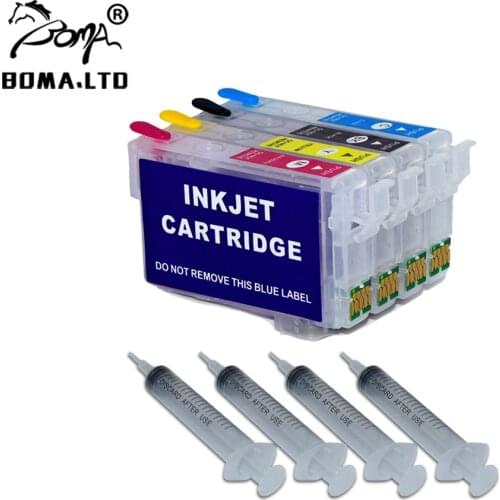 BOMA.LTD T02V1-T02V4 T02W1-T02W4 502XL 502 Ink Cartridge For EPSON Expression Home XP 5100 5105 WF 2860 WorkForce WF 2865