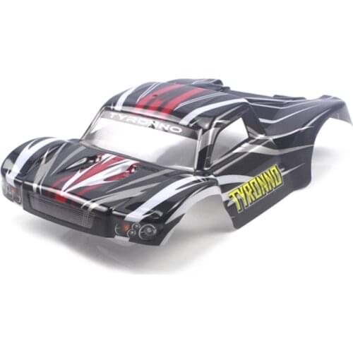 HIMOTO RC CAR PARTS 1:18 E18SC Short Course Body-Black 28660