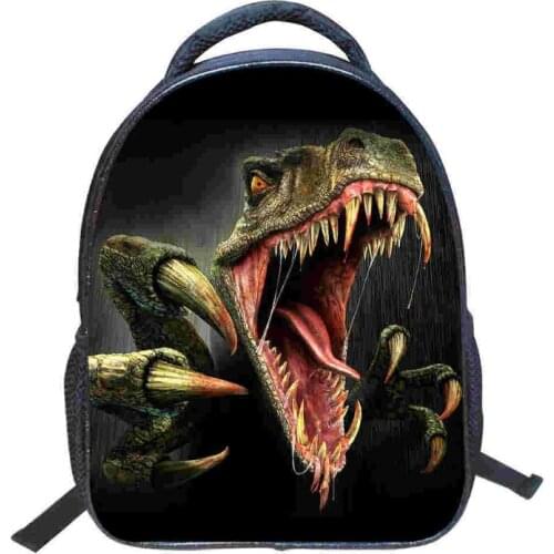 13/15 inch Dinosaurs print children school bags for boy girls kindergarten bags kids school backpack small toddler bag book bag