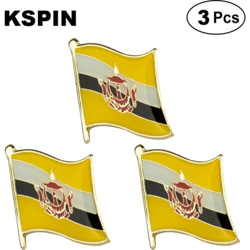 Brunei Lapel Pin Brooches Pins Flag badge Brooch Badges
