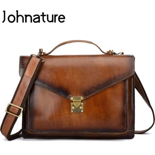 Мужские сумки для ноутбуков Johnature China At AliExpress