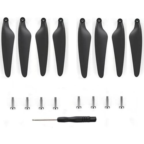 Hubsan H117S zino pro or Zino 2 RC Drone Quadcopter Spare Parts Quick Release Foldable Propeller Props Blades Set 8pcs or 4pcs