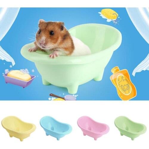 Multifunctional Hamster Bathtub Hamster Toilet Shower Room Sauna Room Pet Cleaning Supplies