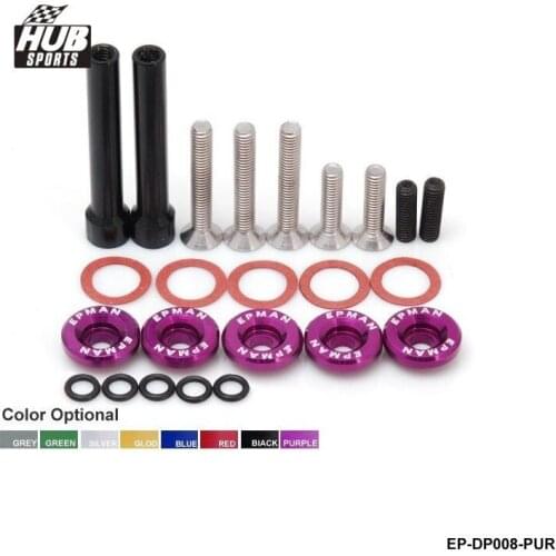 Valve Cover Washers Kit for Honda D-Series (Red, Black, Silver, Blue,Purple,Green,Gray) HU-DP008