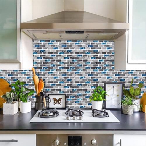 EasyTiles DIY 3D Wall Stickers For Motorhomes, Waterproof And Mildew-Proof Three-Dimensional Wall Stick - 1 Sheet