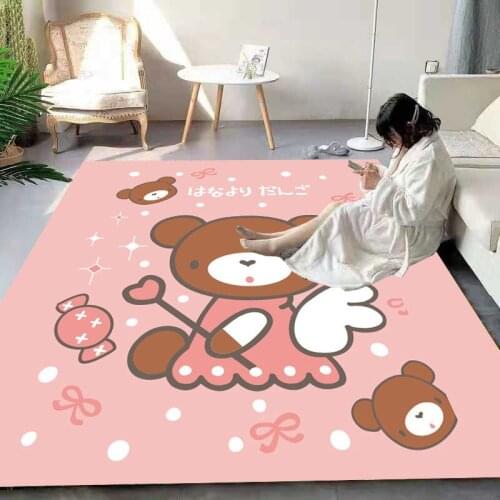 Cartoon Bear Anti-Skid Floor play Mats 3D Carpet Non-slip Rug Dining Living Room Soft Kids Bedroom Mat Carpet 03