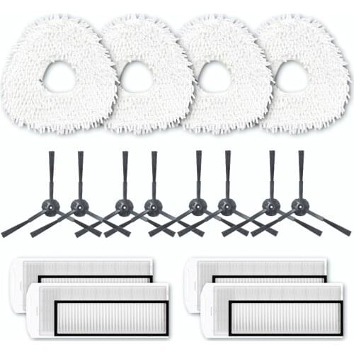 Dust Bags Mop Cloth Side Brush Filter For NARWAL J1 YJC003 YJCC001-1 Robot Vacuum Cleaner Sweeper Accessories Mops Cloths