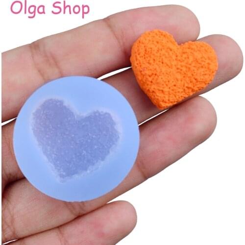 QYL011 Mousse Cake Silicone Mold DIY Jewelry Mold Fondant Gumpaste Mold Cupcake Topper Polymer Clay Soap Resin Mold