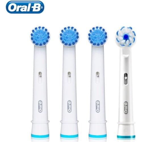 Toothbrush Replacement Heads for Oral B Sensitive Clean Sensi Ultra Thin brush Heads Gum Care Adult Daily Tooth Plaque Remove