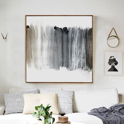 1 Panel Unframed Abstract Poster Scandinavian Canvas Painting Nordic Art Print Wall Picture For Living Room Modern Home Decor