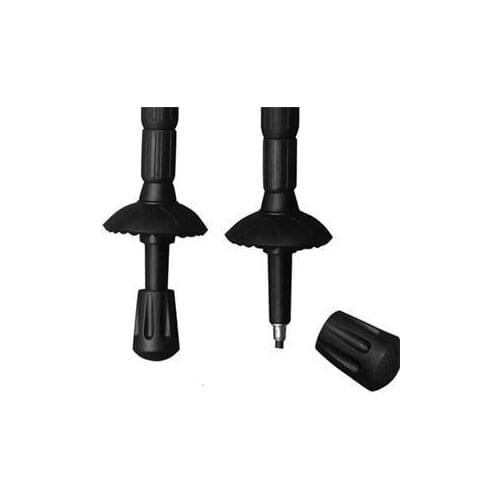 1pcs/2 Pcs Trekking pole nordic walk stick cane climb replacement alpenstock outdoor camp hike protector cap tip rubber