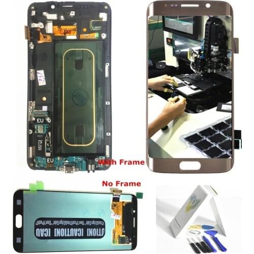 100% Tested SYART Parts 5.7'' LCD Display Touch Screen Digitizer Assembly For Samsung Galaxy S6 Edge Plus G928 G928F