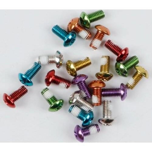 12PCS Bicycle Brake Disc Screws Colorful Rotor Bolts Steel For MTB Bike Cycling Fixing Accessories Freio Hidraulico Shimano