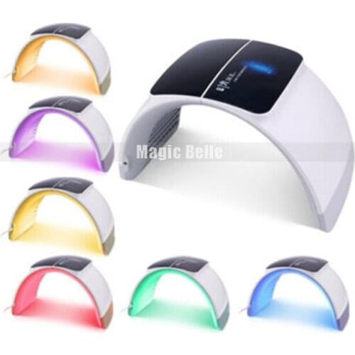 2019 7 Colors Light PDT LED Therapy for Skin Acne Freckle Removal Facial Treatment Photon Beauty Machine