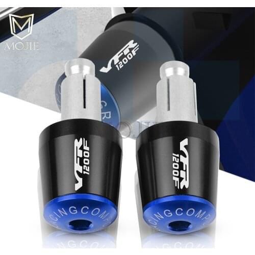 22mm Motorcycle Handlebar Grips End Handle Bar Cap End Plug For HONDA VFR1200/F VFR1200X Crosstourer 1200 VFR 1200 VFR1200 F X