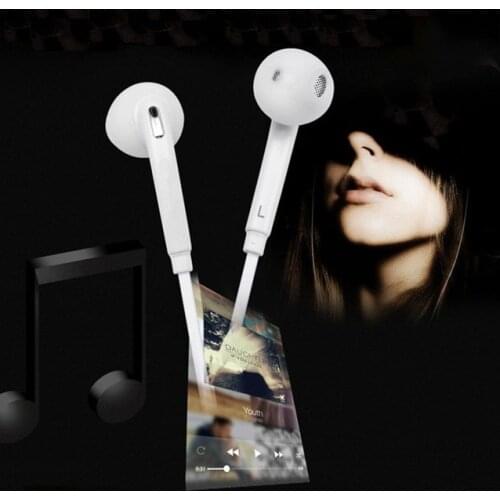 300PCS 3.5mm earphones in ear Stereo earphone headphones headsets with mic and remote Volume Control For Samsung S7 S6 Edge
