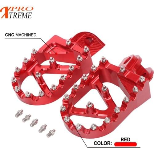 Motorcycle CNC Aluminum Foot Pegs Footpegs For Beta 200RR 300RR 2T 350RR 390RR 400RR 430RR 450RR 480RR 498RR 520RR 4T 2010-2018