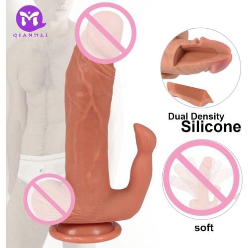 Taoboo G-Spot Big Dick for BBW Bisexual Anal Plug Sex Toys Glass Dildos Super Large Realistic Silicone Dildo Women Masturbator