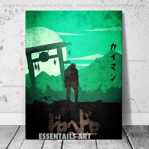 Kaiman Dorohedoro Anime Manga Poster Wall Art Bedroom Print Picture Study Living Room Home Decor Painting Decoration Canvas