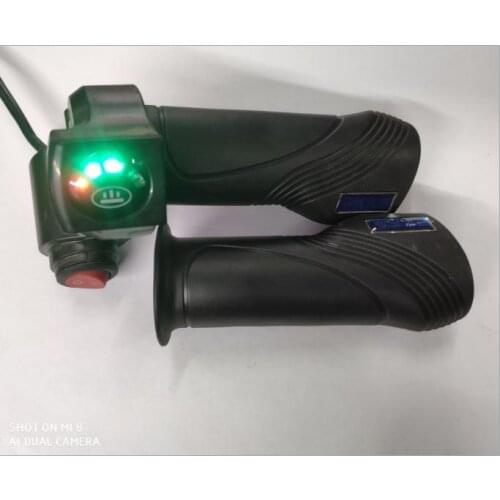 Battery level indicator baterry capacity battery power indicating light+switch+throttle electric bike scooter MTB tricycle parts