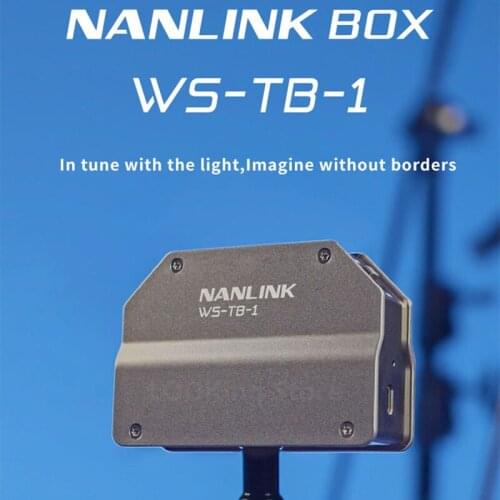 Nanguang CN-W2 2.4G WiFi control box mobile APP dimming Wireless controller for Nanlite Pavotube RGB Forza 60 300 500 LED Light