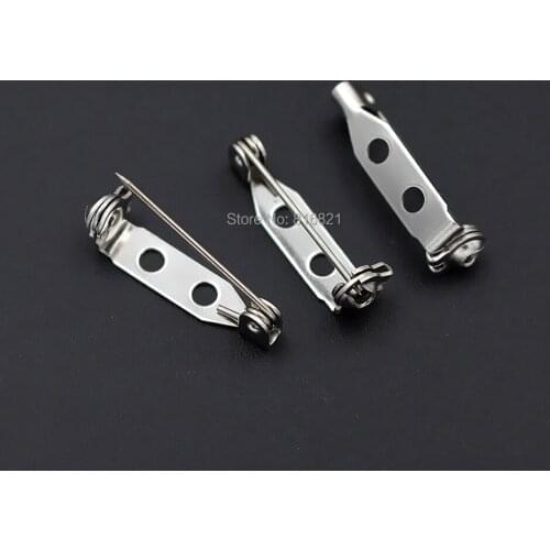 Stainless Steel Brooch Pin Accessories Pins & Brooches NO Fade Safety Pin Hand Made Craft Jewelry DIY Findings Components